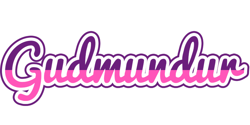 Gudmundur cheerful logo
