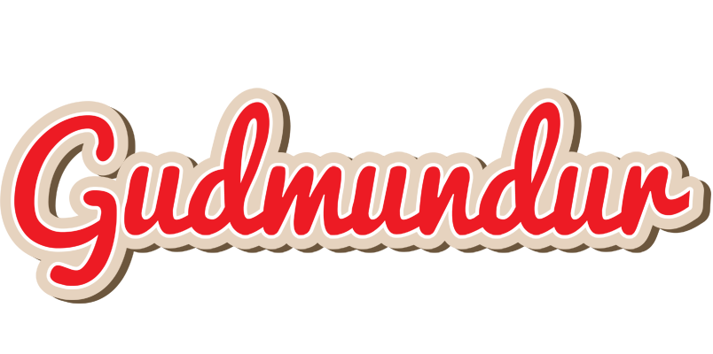 Gudmundur chocolate logo