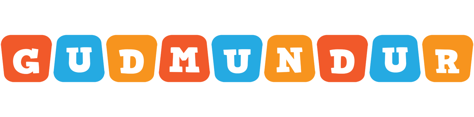 Gudmundur comics logo