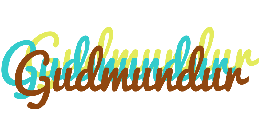 Gudmundur cupcake logo