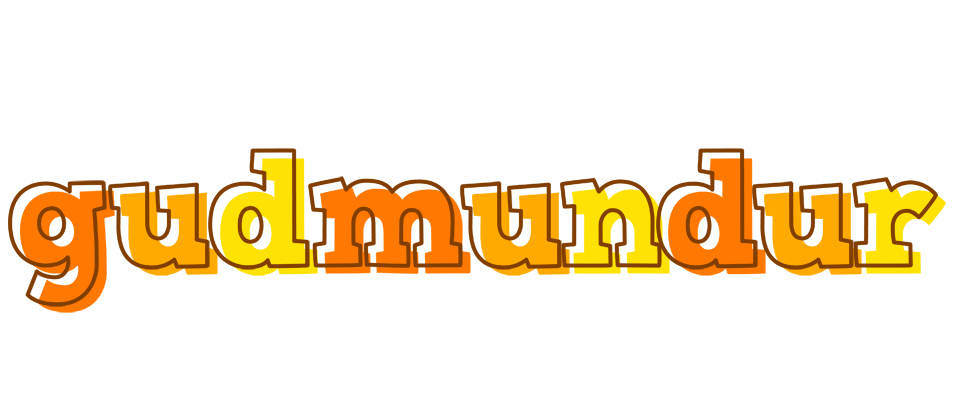 Gudmundur desert logo