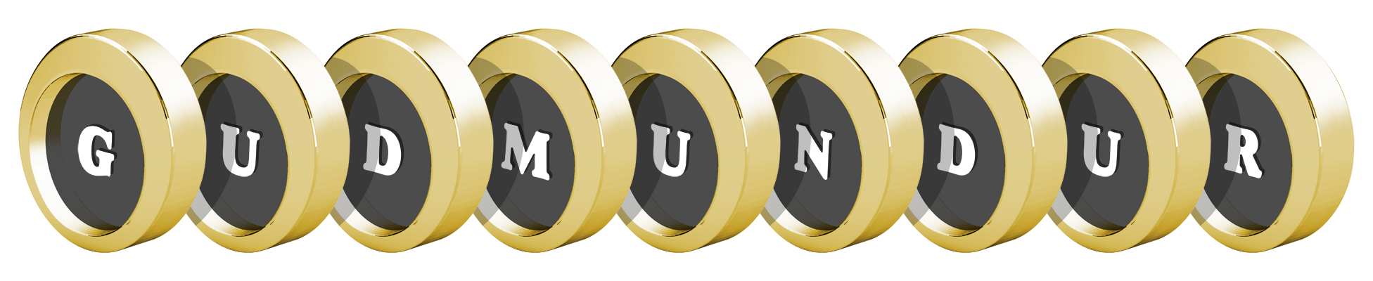 Gudmundur gold logo