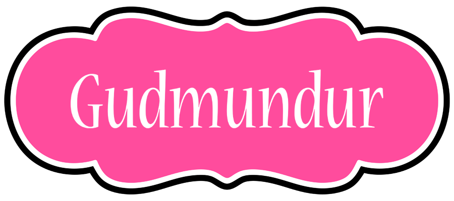 Gudmundur invitation logo