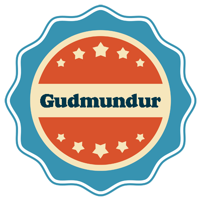 Gudmundur labels logo