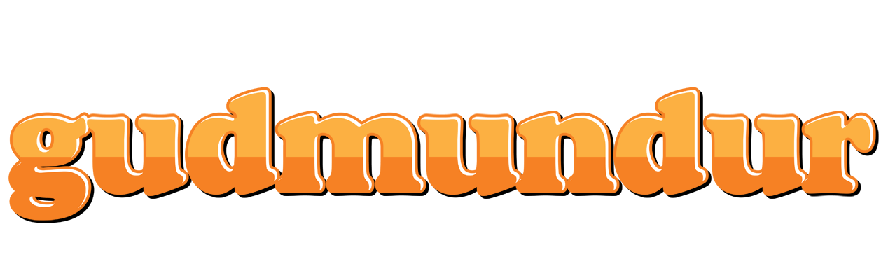 Gudmundur orange logo
