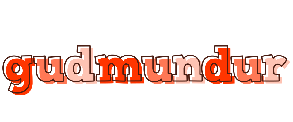 Gudmundur paint logo
