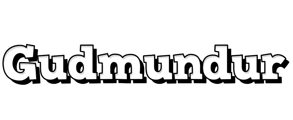 Gudmundur snowing logo