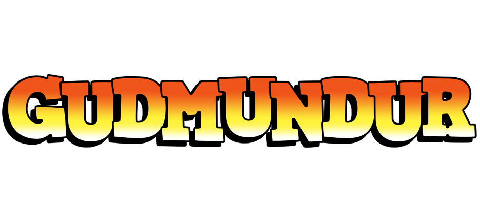 Gudmundur sunset logo