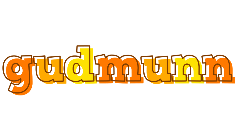 Gudmunn desert logo