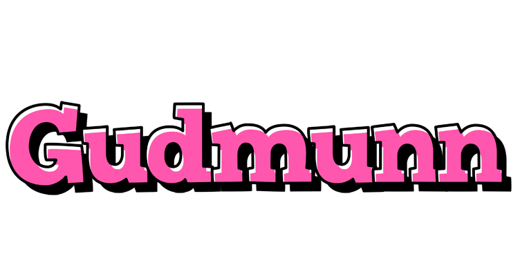 Gudmunn girlish logo