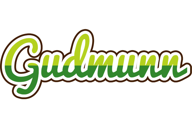 Gudmunn golfing logo