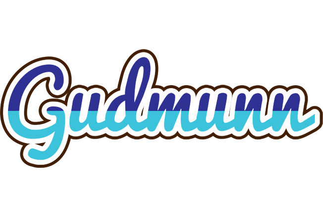 Gudmunn raining logo