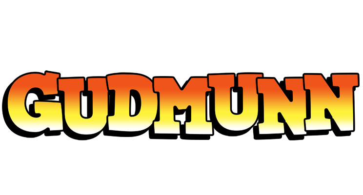 Gudmunn sunset logo