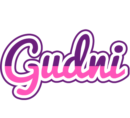 Gudni cheerful logo