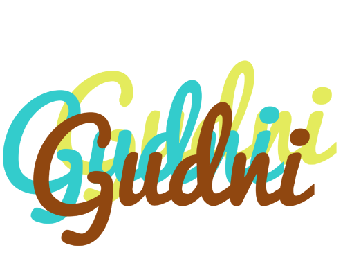 Gudni cupcake logo
