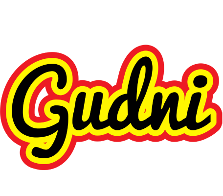 Gudni flaming logo