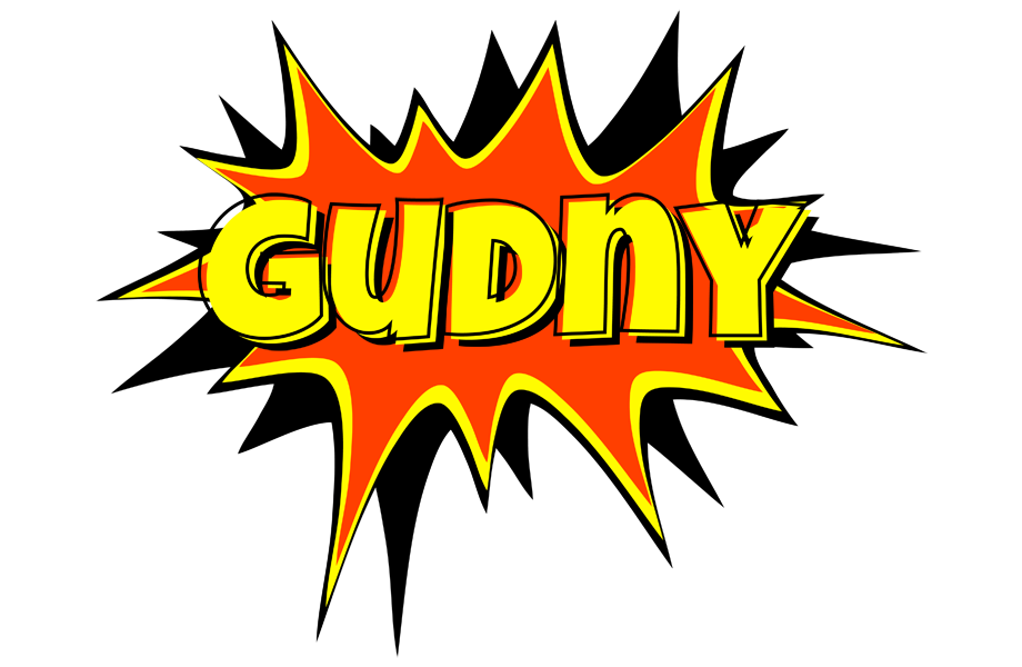 Gudny bazinga logo