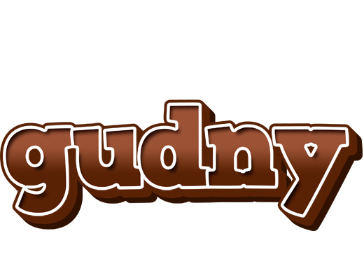Gudny brownie logo