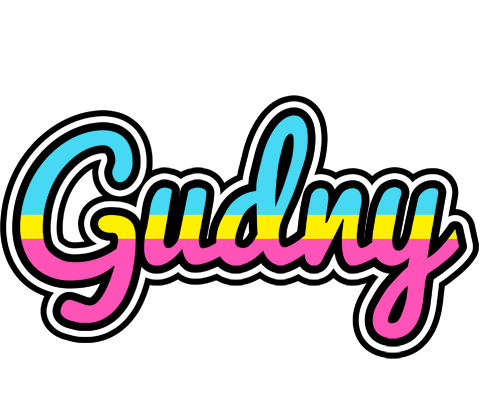 Gudny circus logo