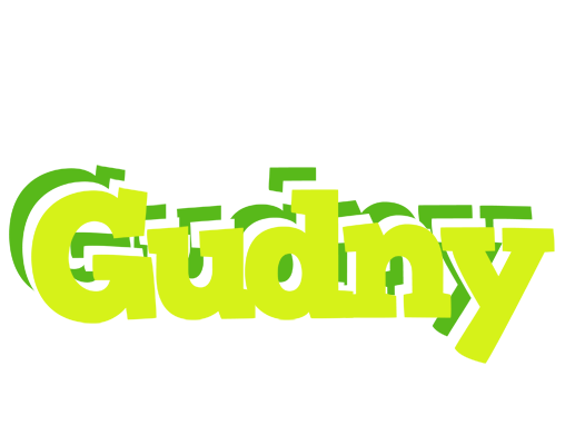 Gudny citrus logo