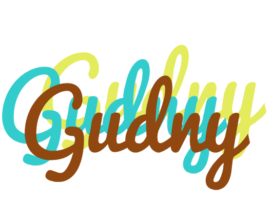 Gudny cupcake logo