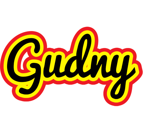 Gudny flaming logo