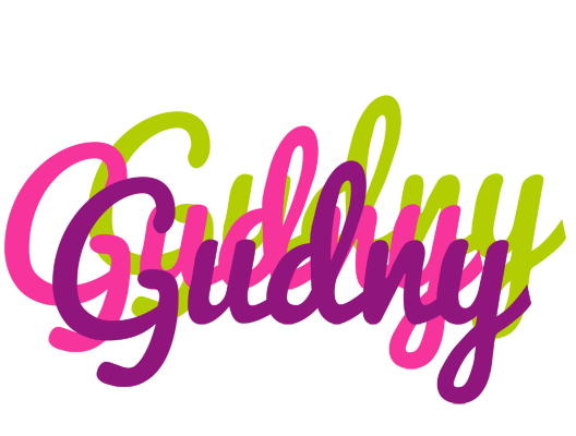 Gudny flowers logo