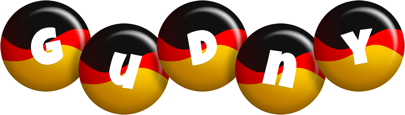 Gudny german logo