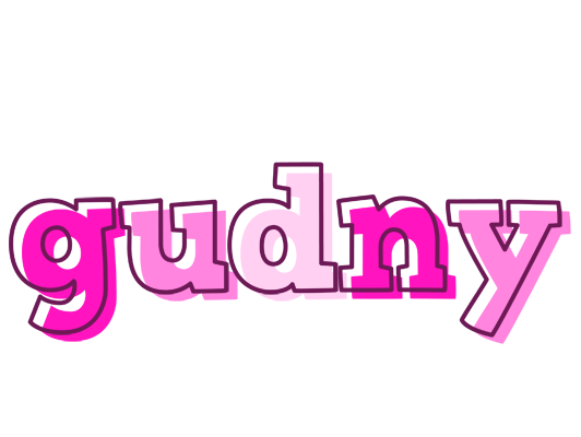 Gudny hello logo
