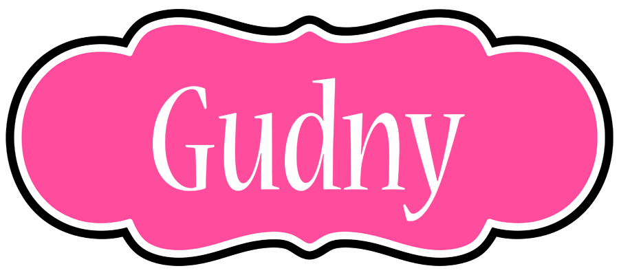 Gudny invitation logo