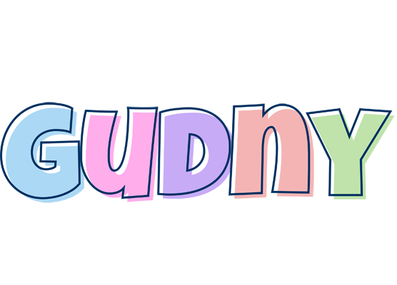 Gudny pastel logo