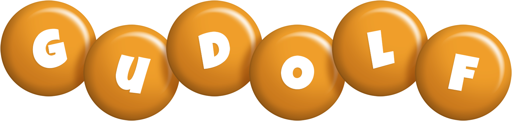 Gudolf candy-orange logo