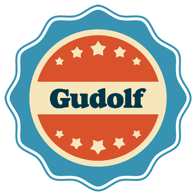 Gudolf labels logo