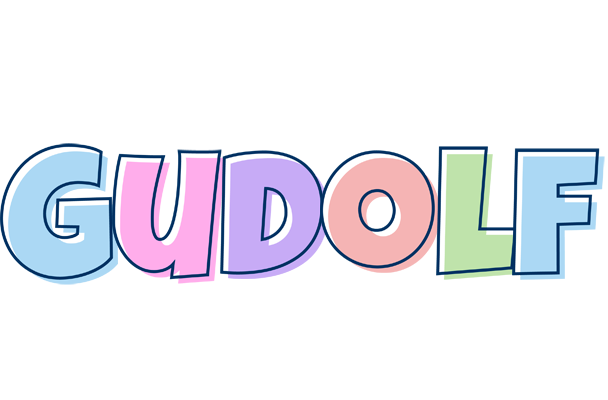 Gudolf pastel logo