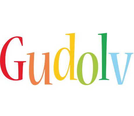 Gudolv birthday logo