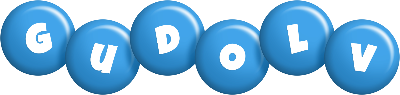 Gudolv candy-blue logo