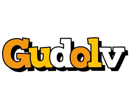 Gudolv cartoon logo