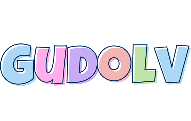 Gudolv pastel logo