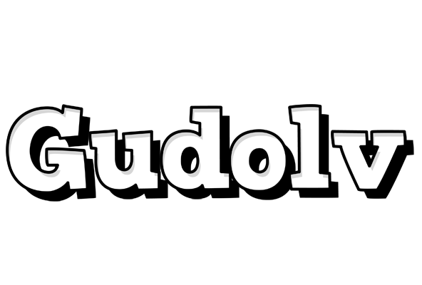 Gudolv snowing logo