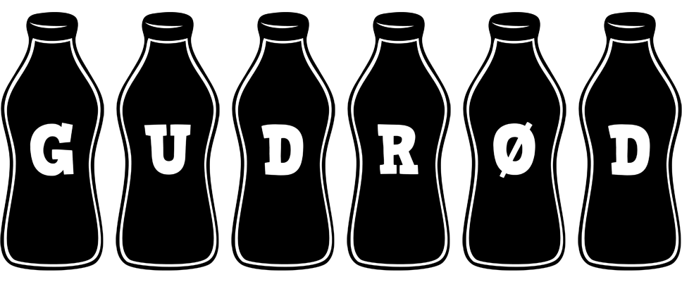 Gudrød bottle logo