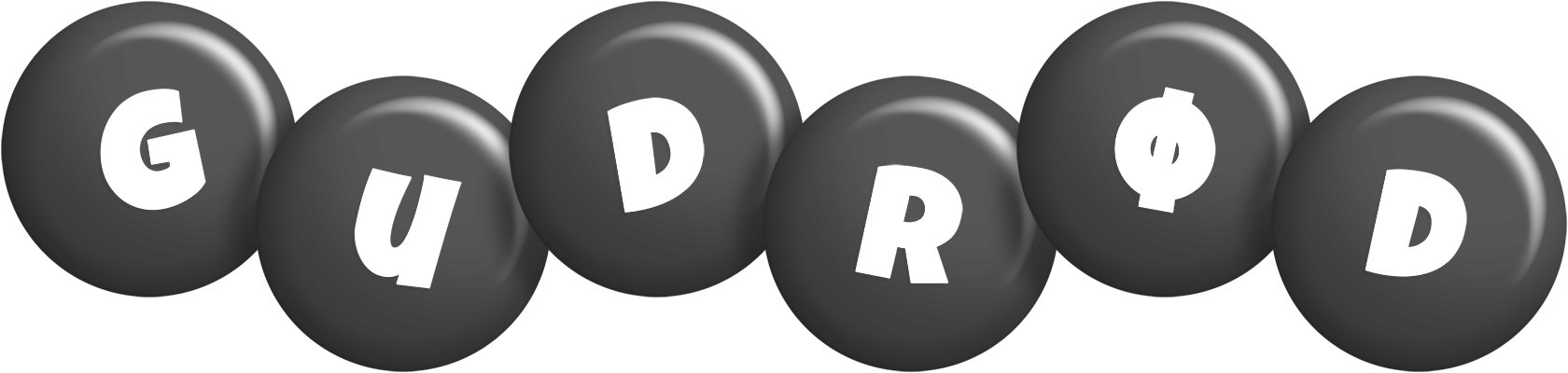 Gudrød candy-black logo