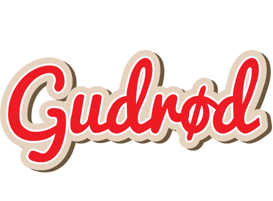 Gudrød chocolate logo