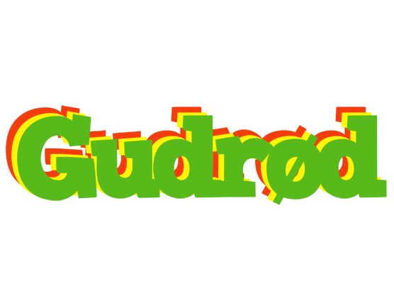 Gudrød crocodile logo