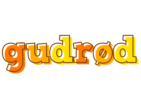 Gudrød desert logo