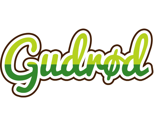 Gudrød golfing logo