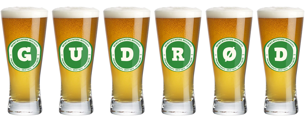 Gudrød lager logo