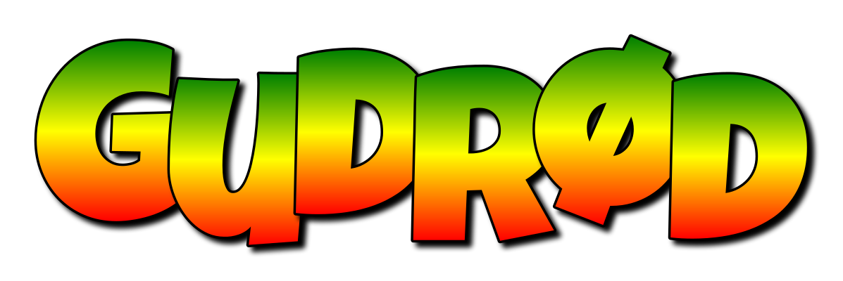 Gudrød mango logo