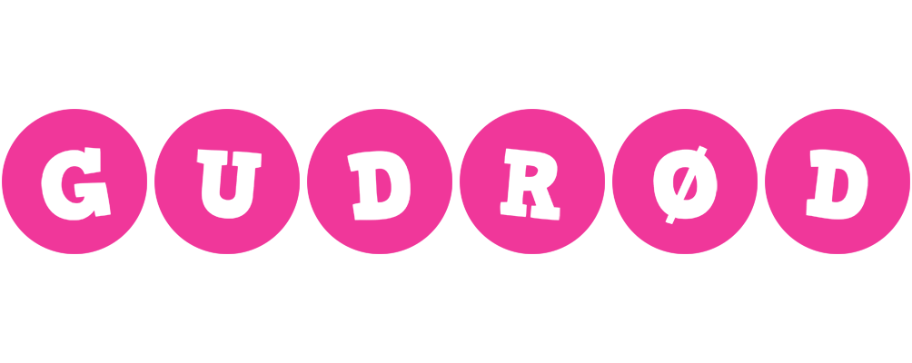 Gudrød poker logo