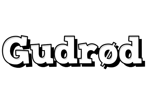 Gudrød snowing logo