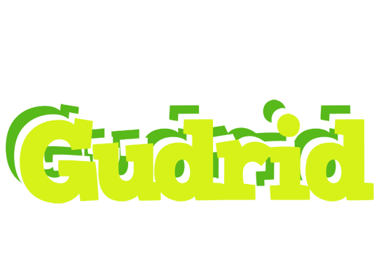 Gudrid citrus logo